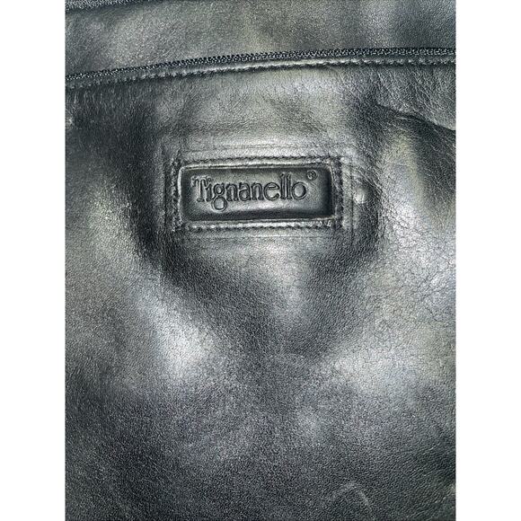 Tignanello Black Leather Backpack Handbag Purse- The Sak Purse - Cavu -Lot Of 3 - Picture 5 of 16